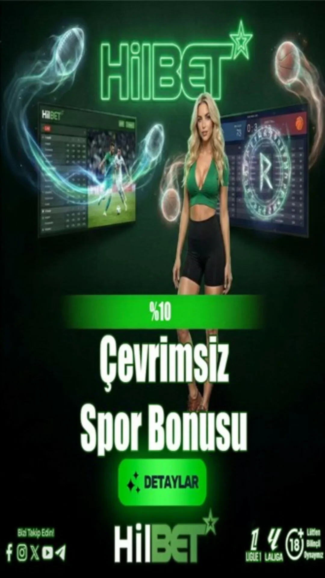 %10 spor çevrimsiz nakit