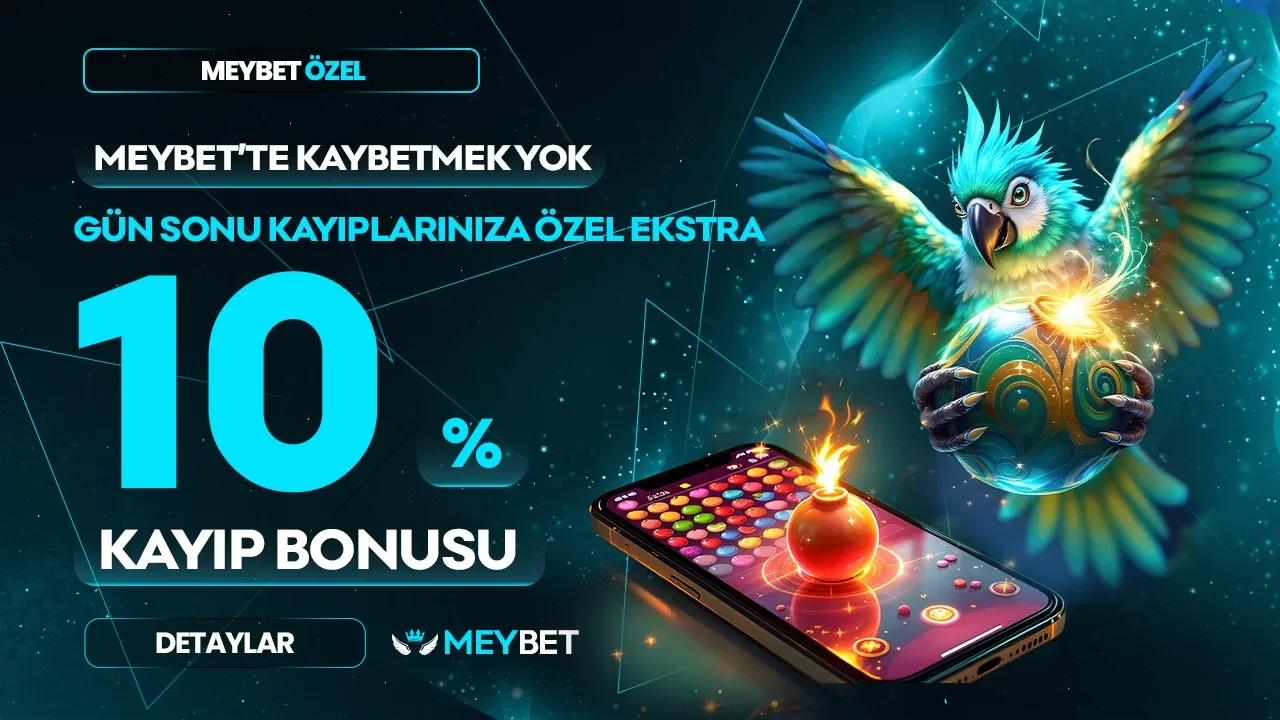 Gün sonu ekstra %10 kayıp bonusu !
