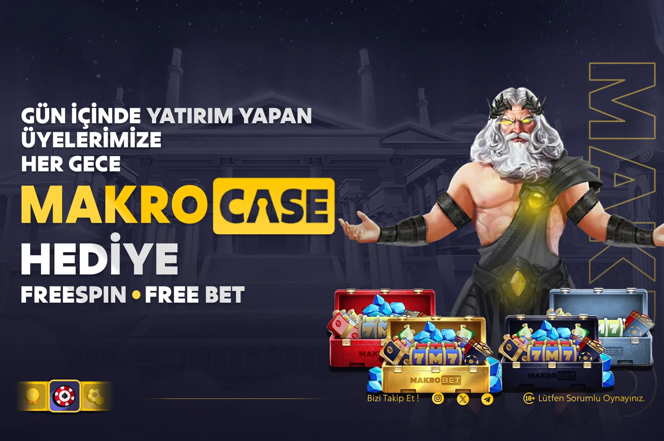 Düne özel yatırımlarınız için makro case hediyesi!