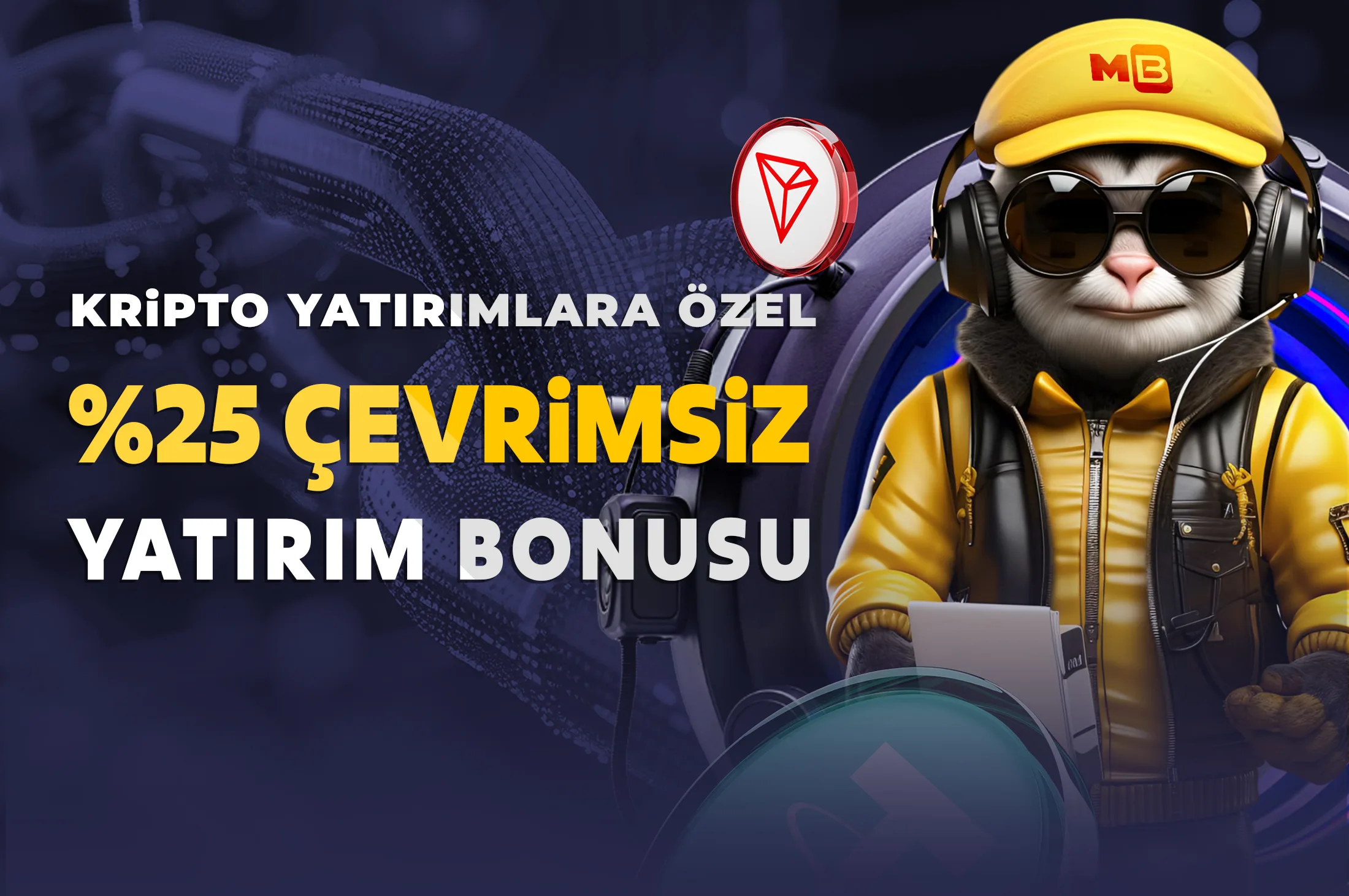 %25 kripto çevrimsiz yatırım bonusu