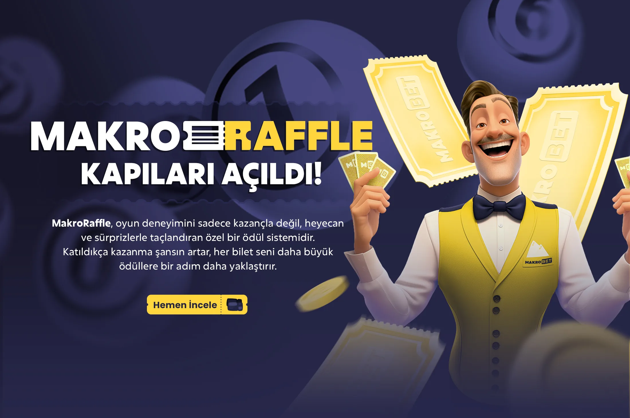 Makrobet raffle