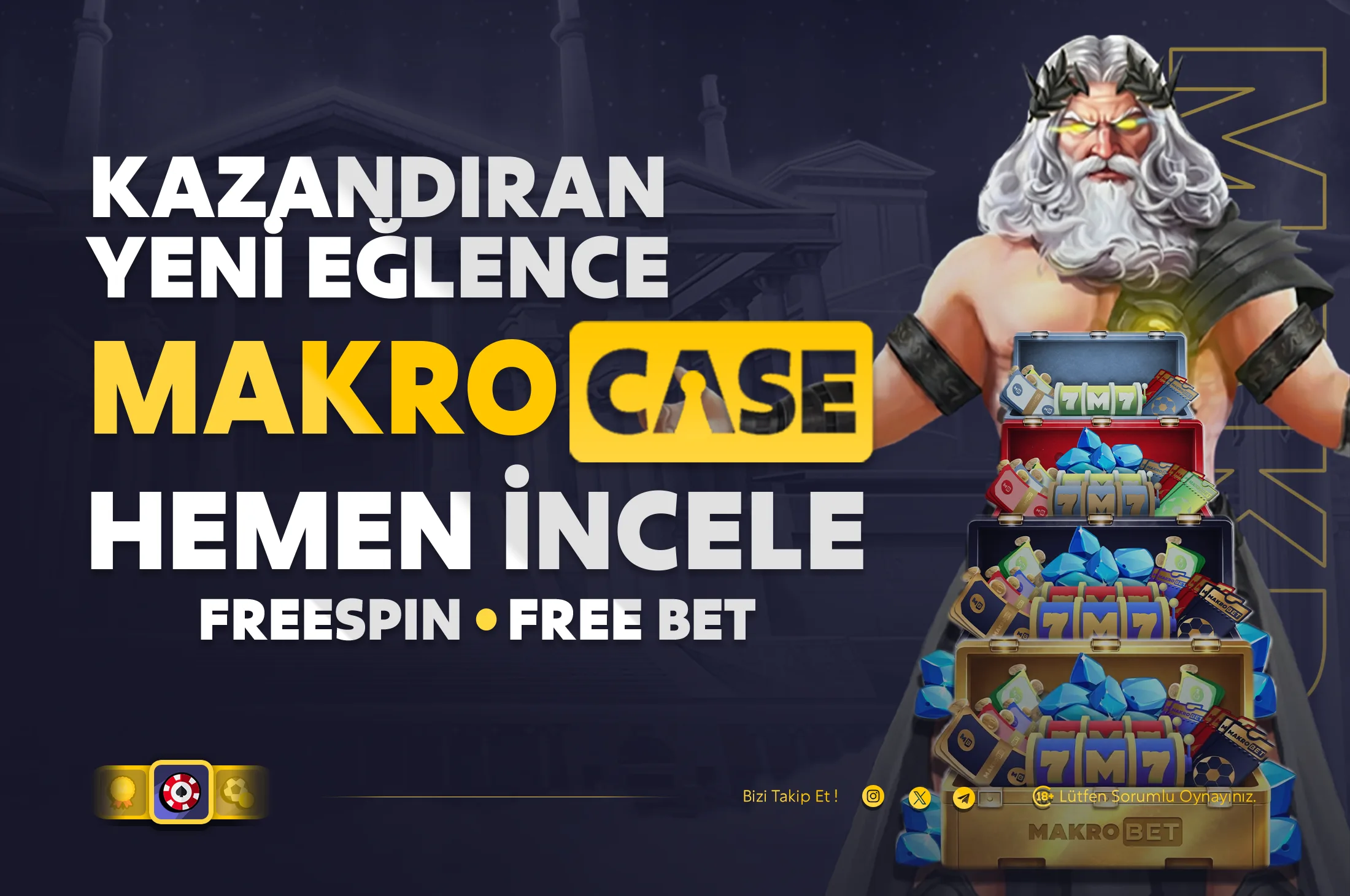 Makrobet kazandıran sandık