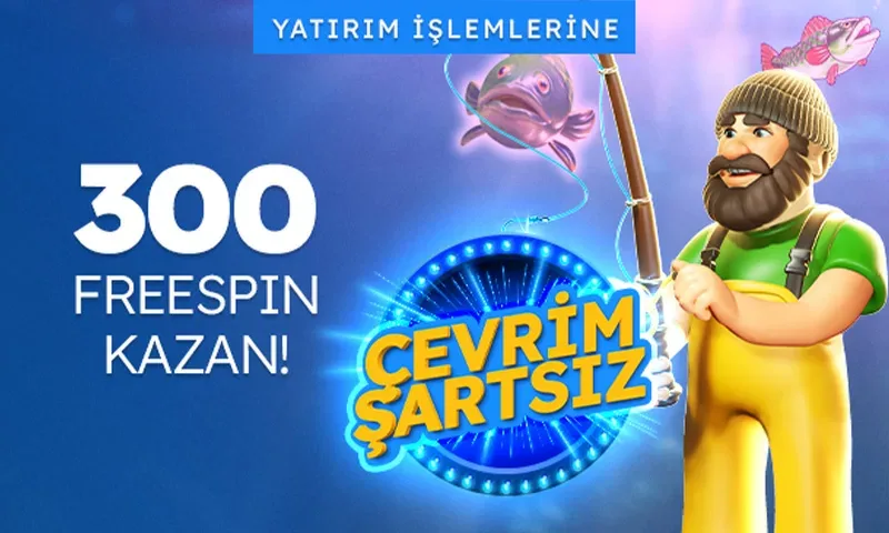 300 freespın kazan !