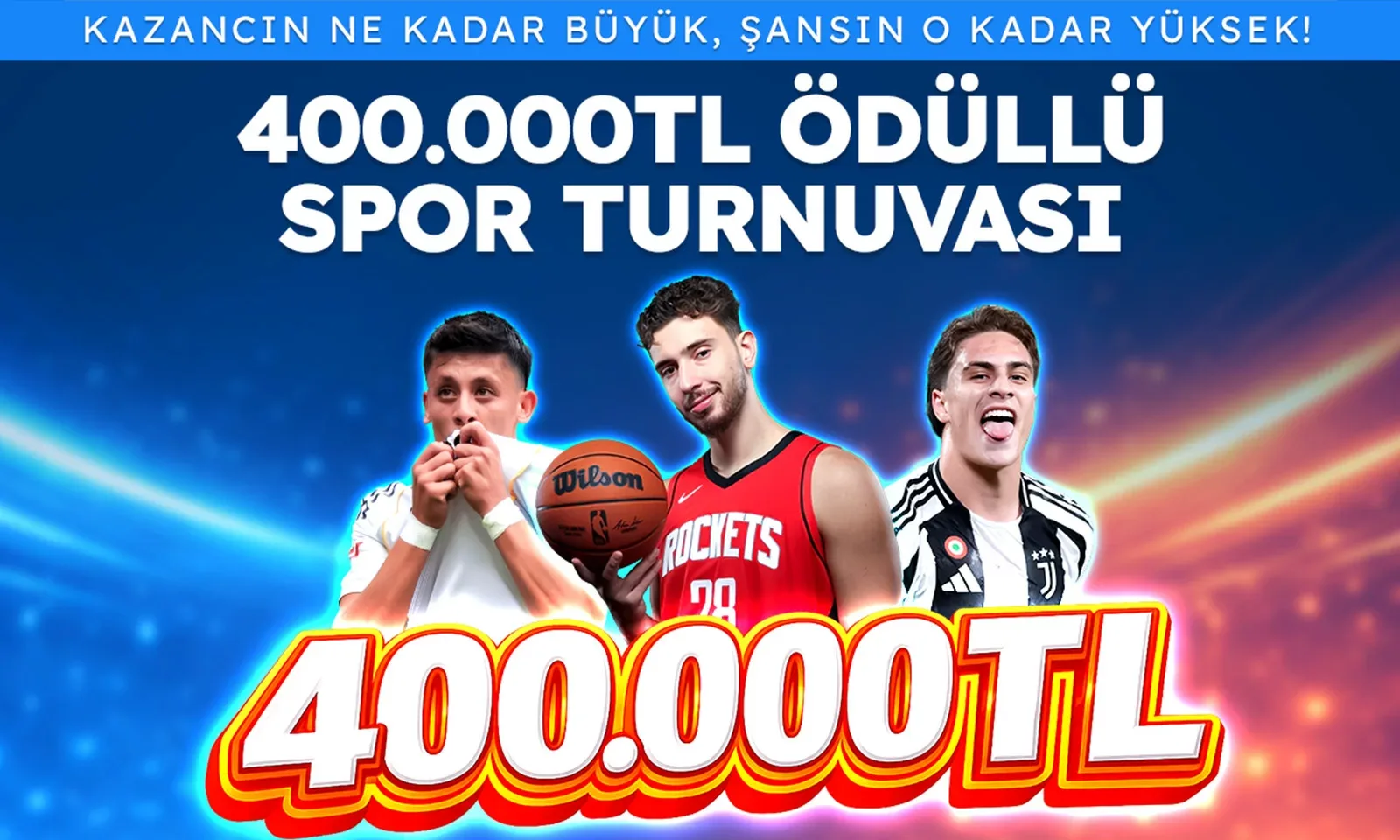 400.000 tl ödüllü spor turnuva