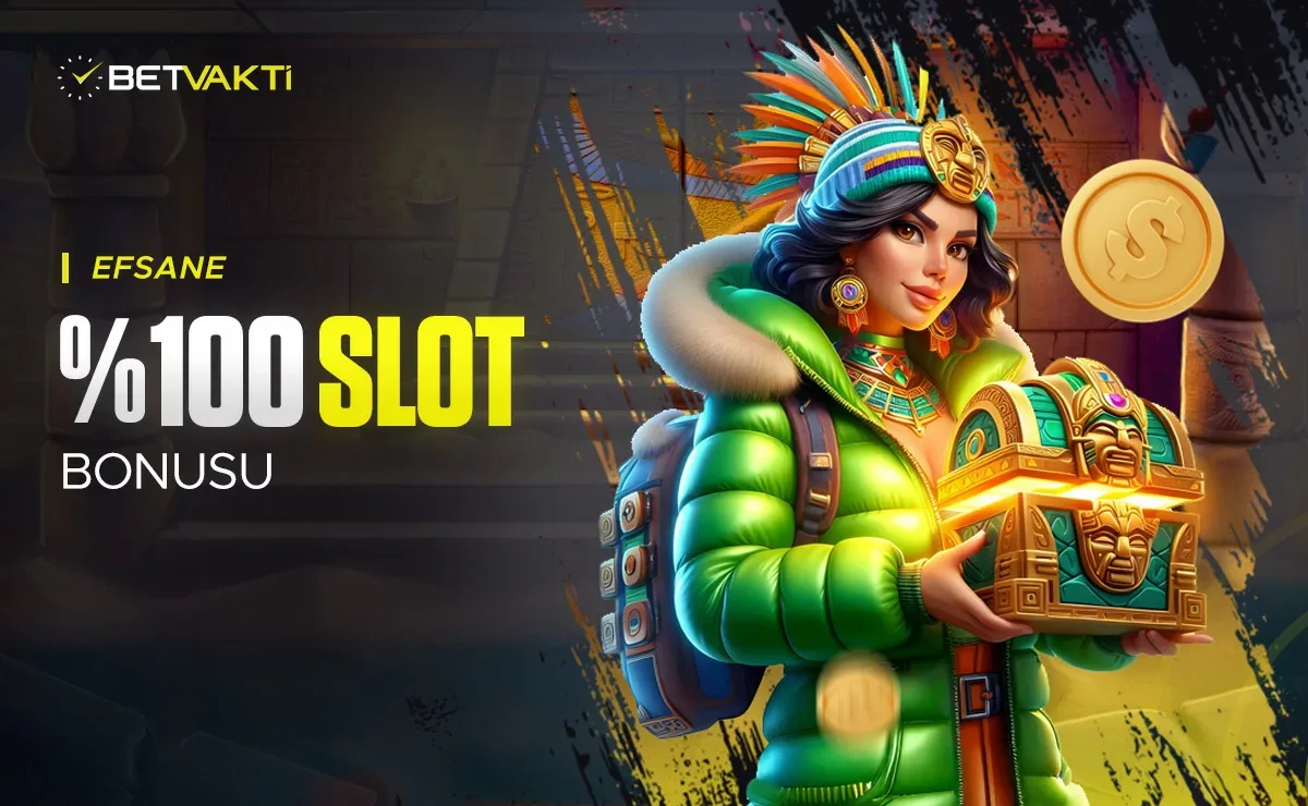%100 çevrimsiz slot bonusu (kripto ve kredi kartı yatırımlarına özel)