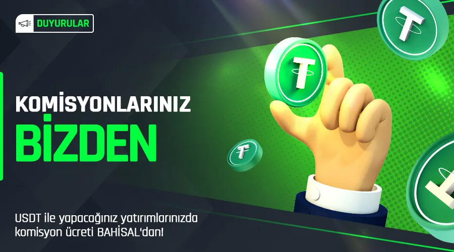 Tether yatırımlarınızda komisyonlarınız bizden!
