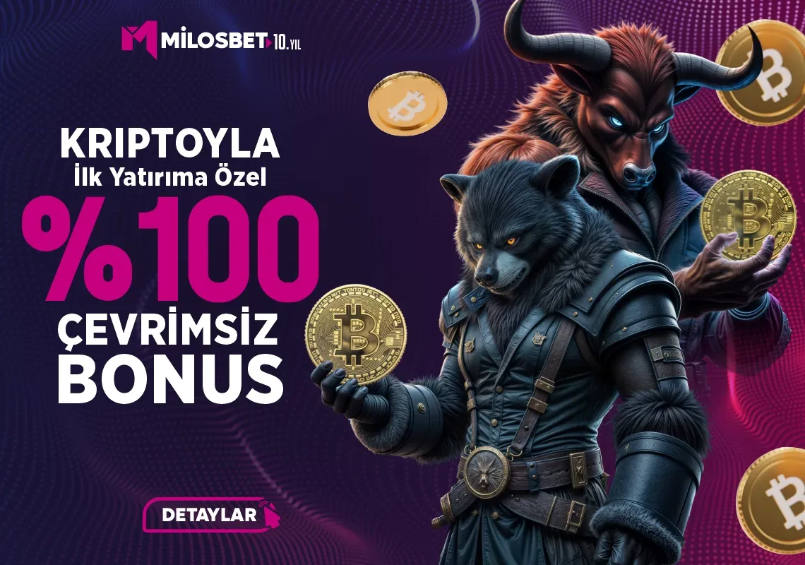 Kripto ile ilk yatırıma özel %100 bonus
