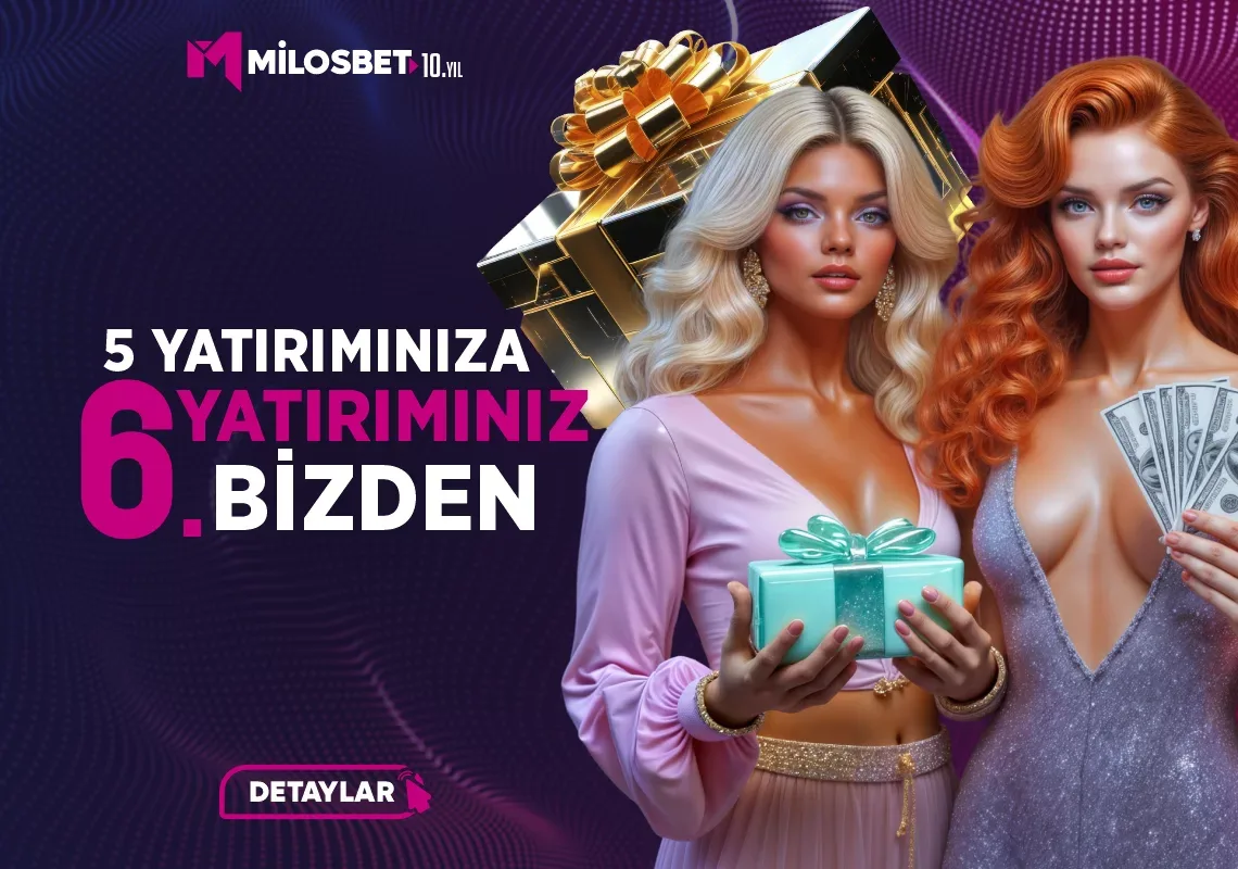 5 yatırıma 6.yatırım bizden!