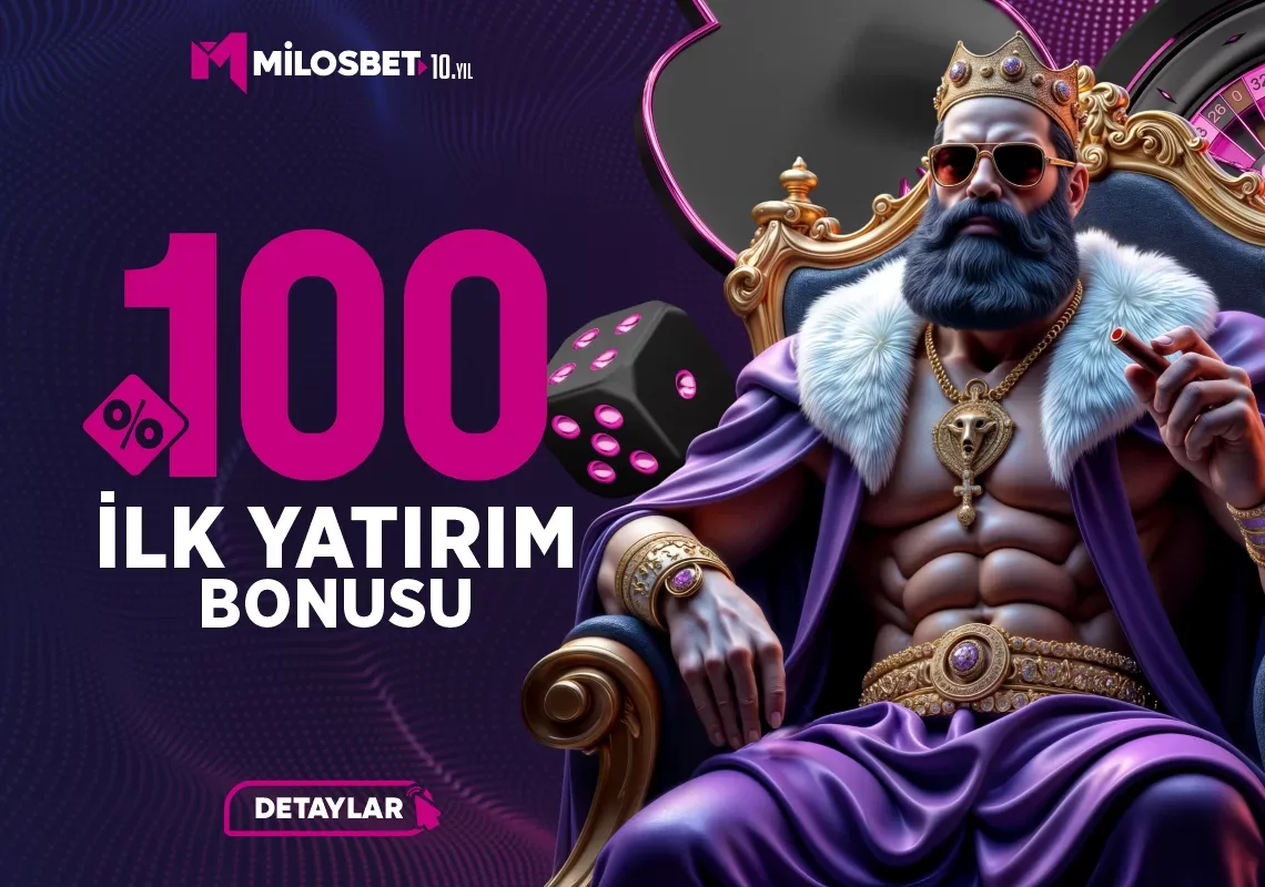 %100 ilk yatırım bonusu