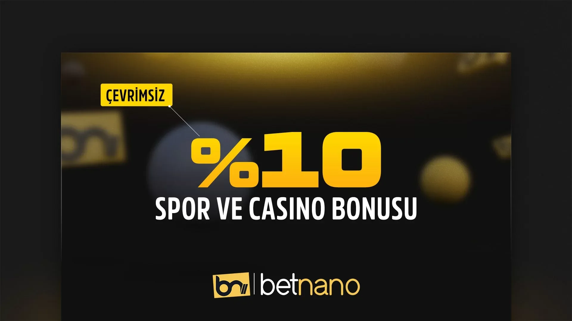 %10 spor & casıno çevrimsiz bonus