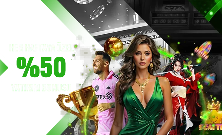 %50 haftalık spor ve casino bonusu