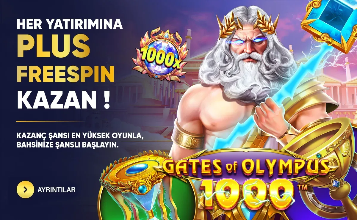 Her yatırımınıza kalite plus freespin !