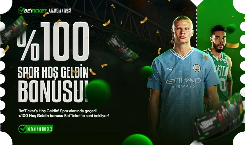 %100 spor hoşgeldin bonusu