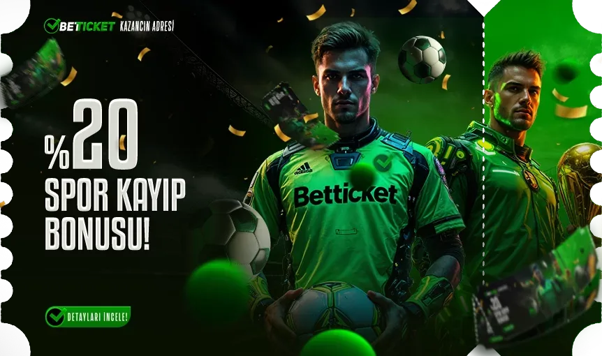 %20 spor kayıplarınız için bonus
