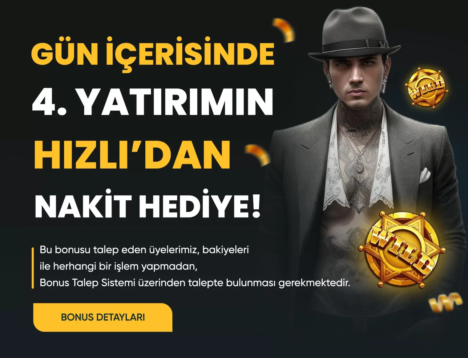 Hızlıbahis'ten 4.yatırımın hediye!