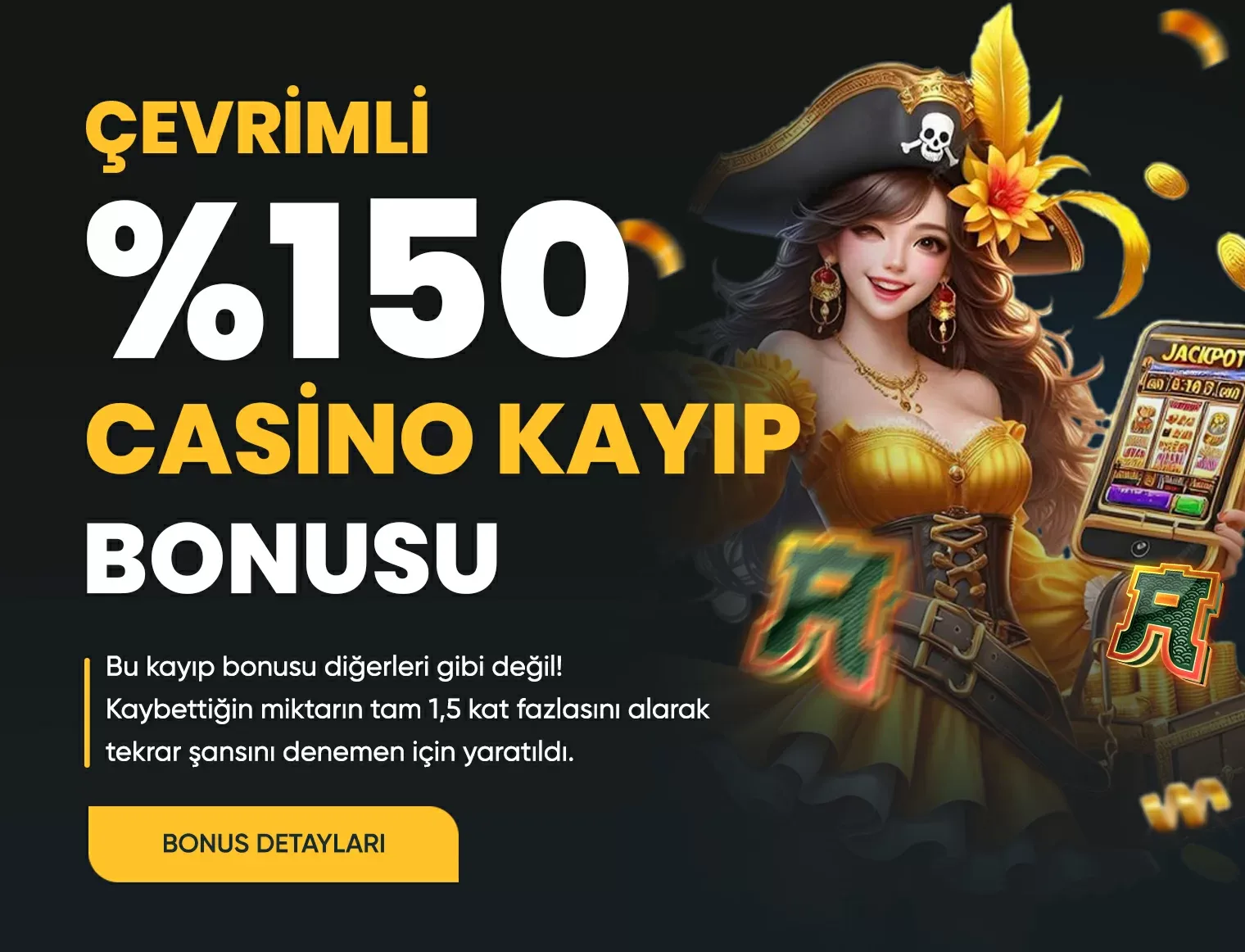 %150 casino kayıp bonusu