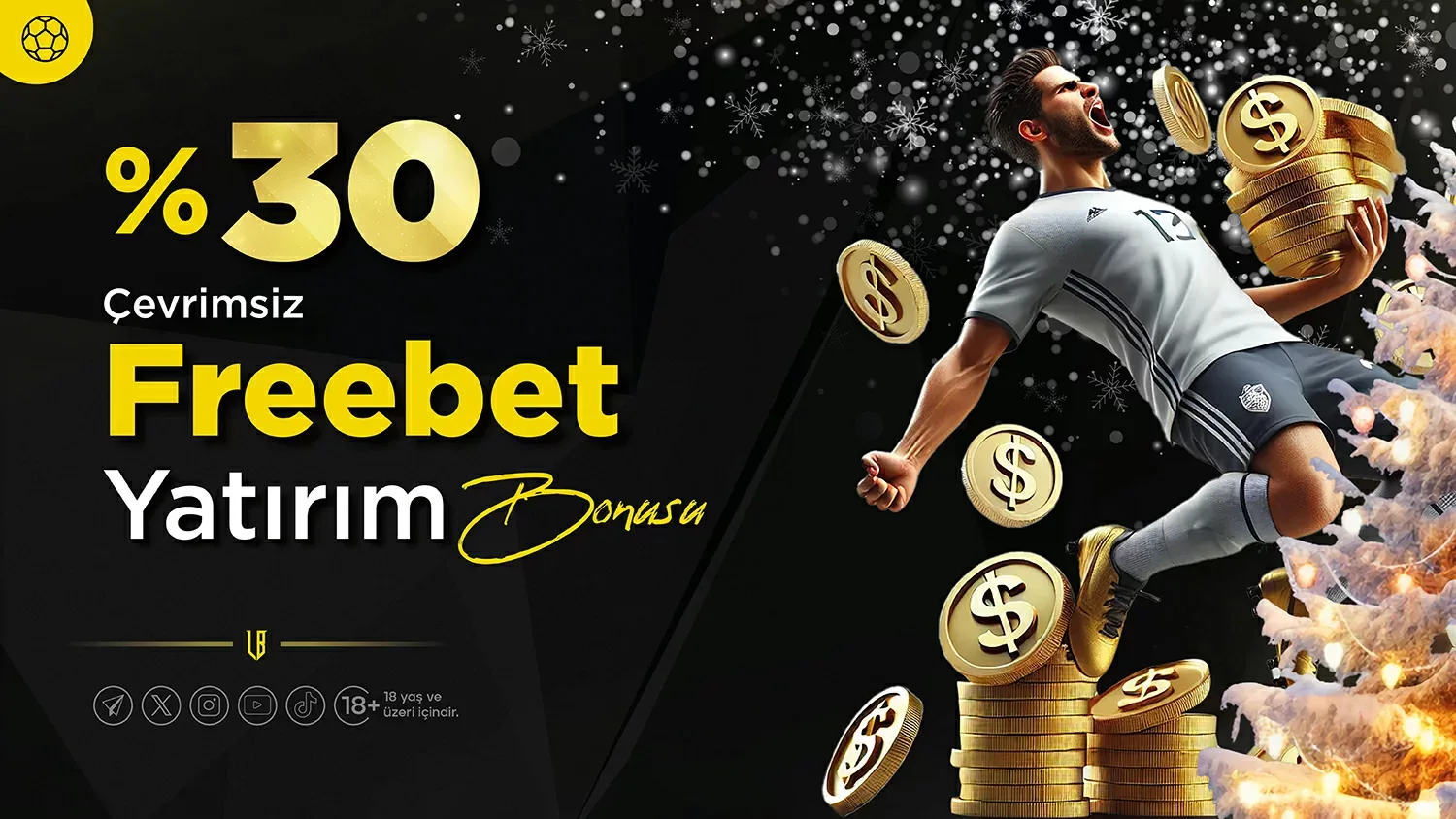 %30 çevrimsiz freebet yatırım bonusu