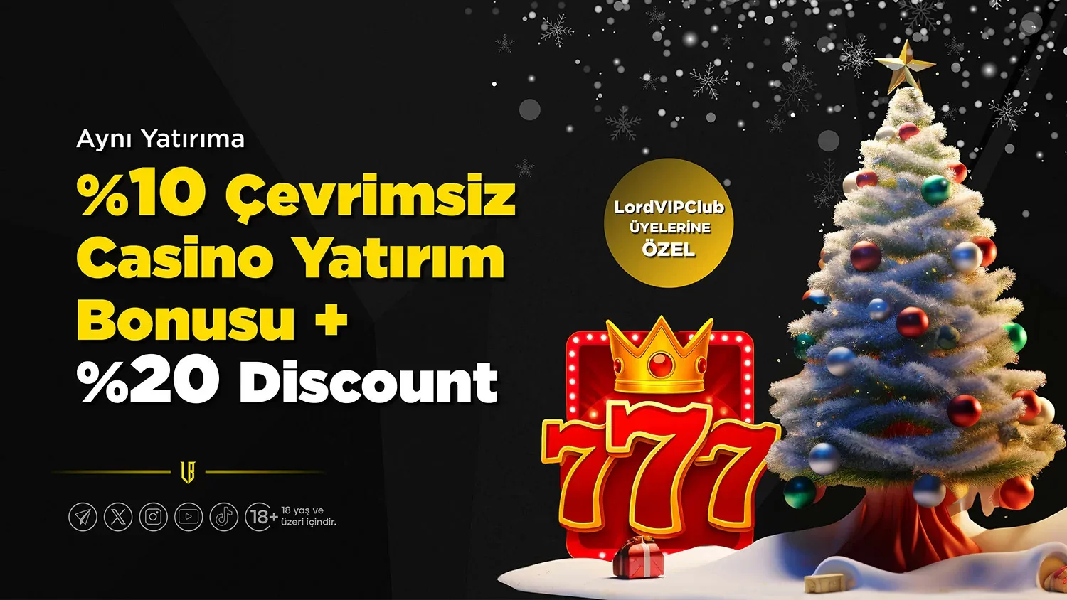 %10 çevrimsiz yatırım + %20 discount