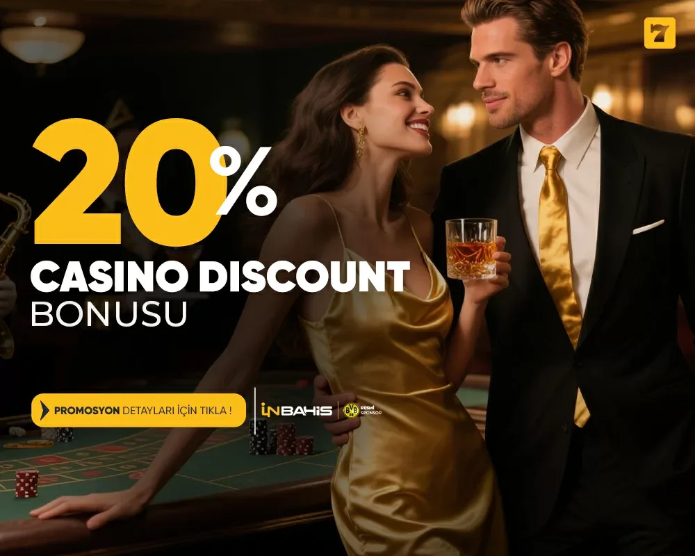%20 casino discount