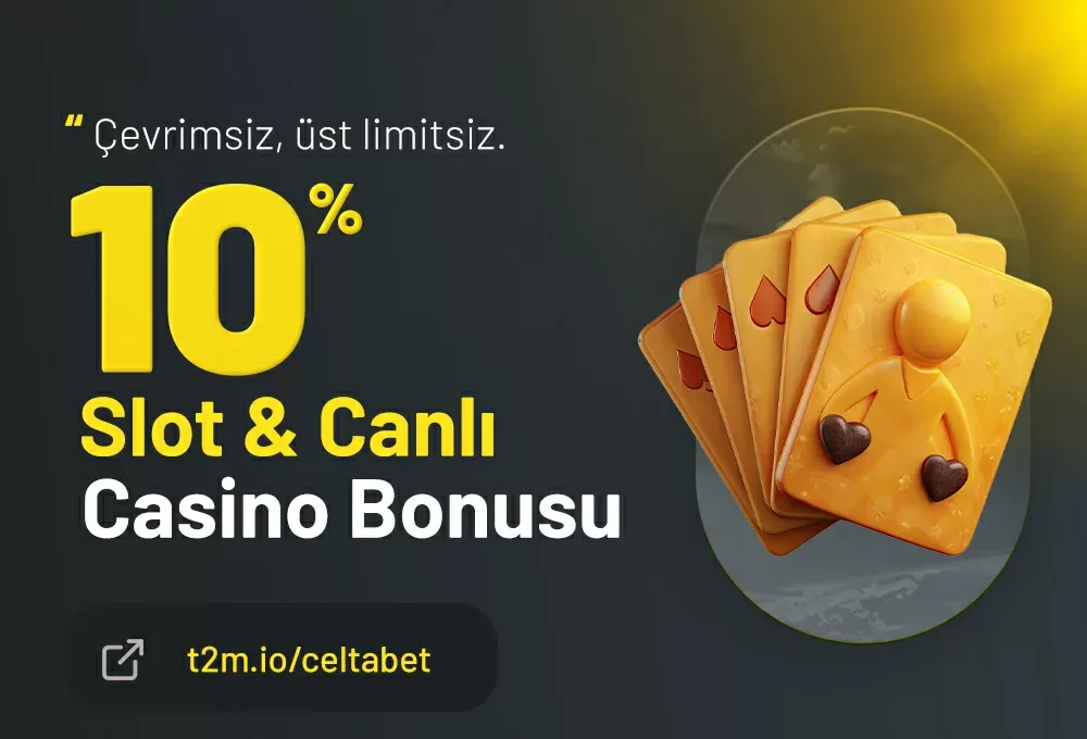 %10 casino & slot bonusu