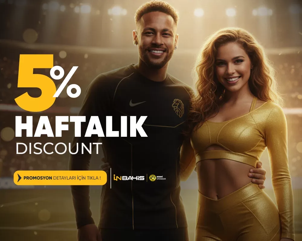 Haftalık %5 discount