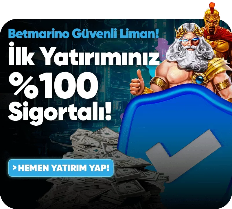 İlk yatırımınız %100 sigortalı