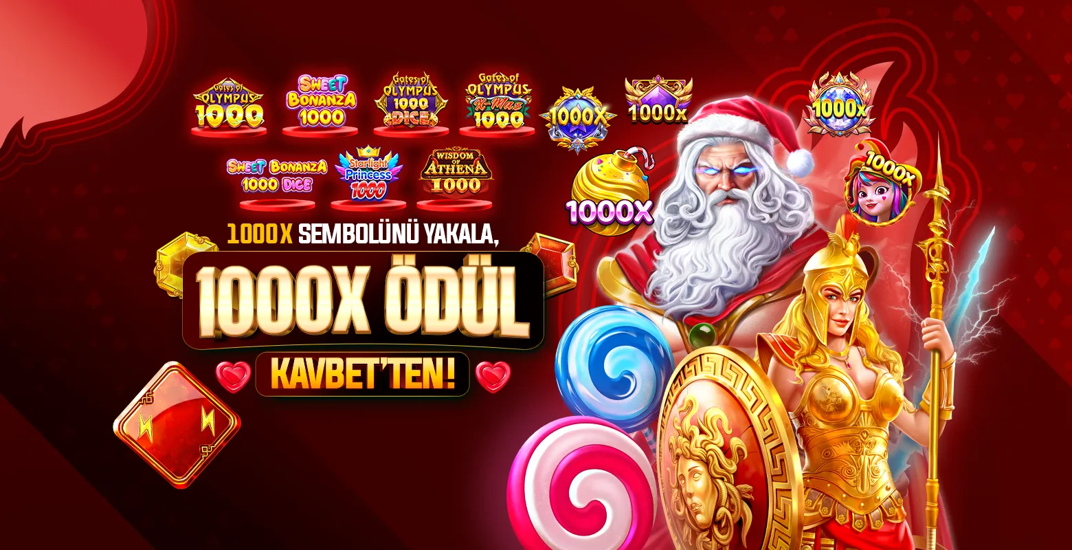 1000x sembolünü yakala, 1000x ödül kavbet’ten