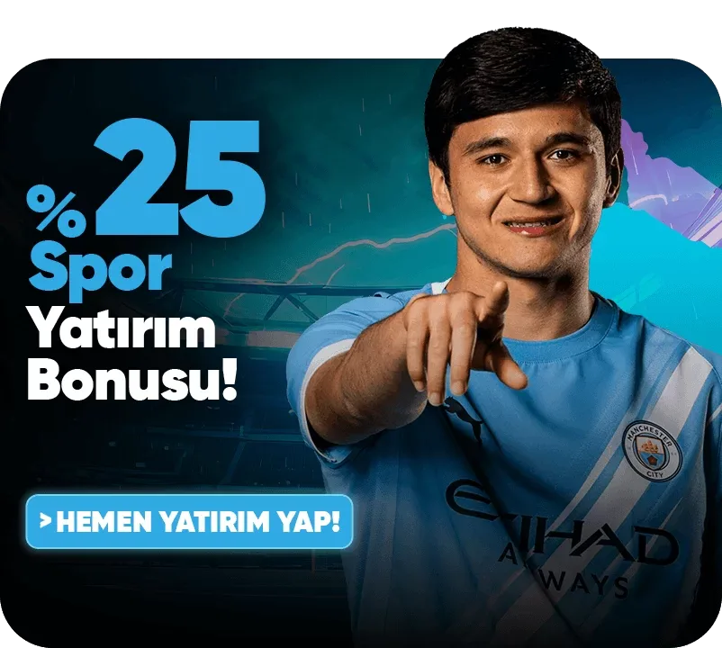 %25 çevrimsiz spor bonus