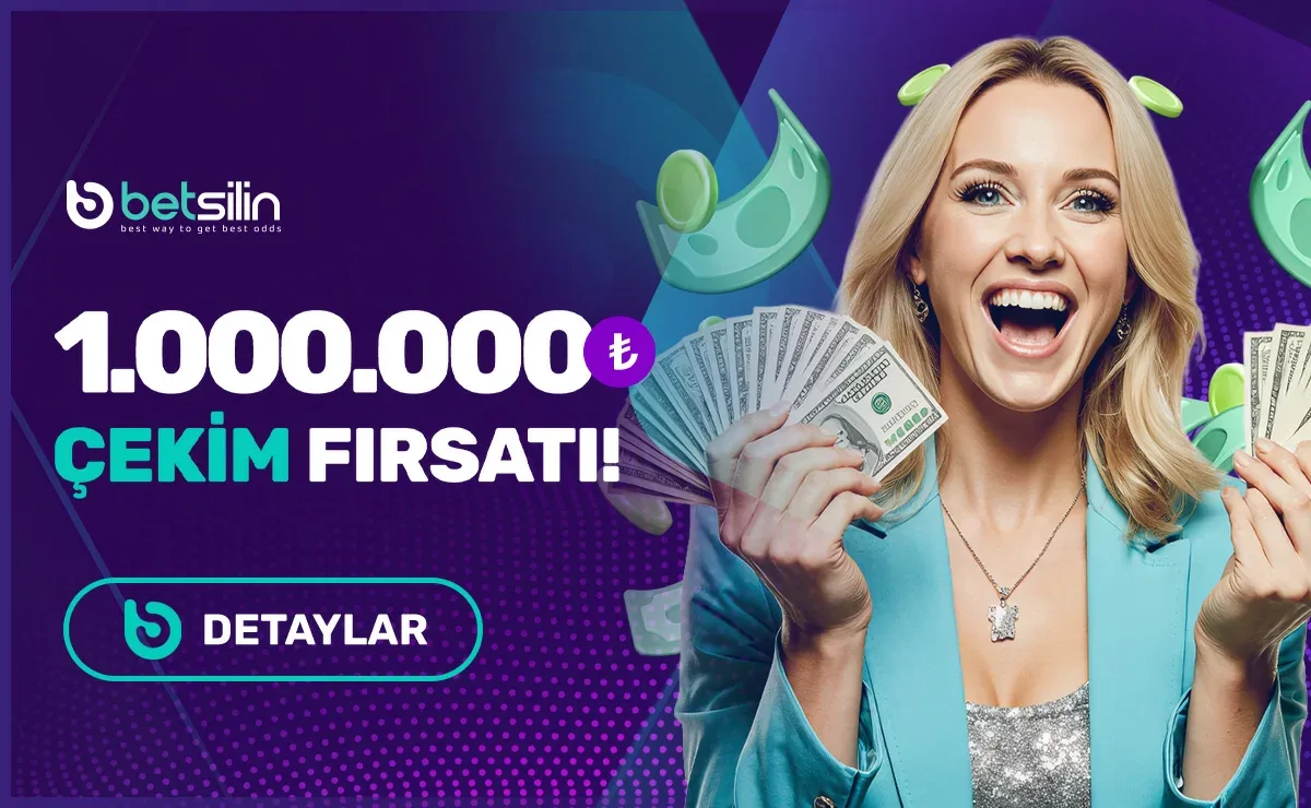 1.000.000₺ çekim fırsatı!