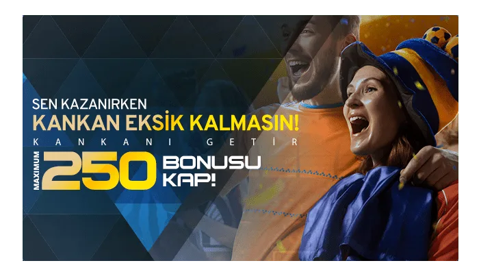 Kankanı getir bonusu kap