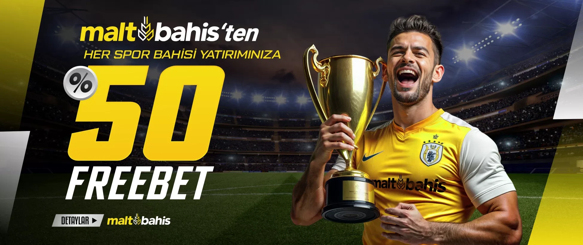 Her yatırıma %50 free bet