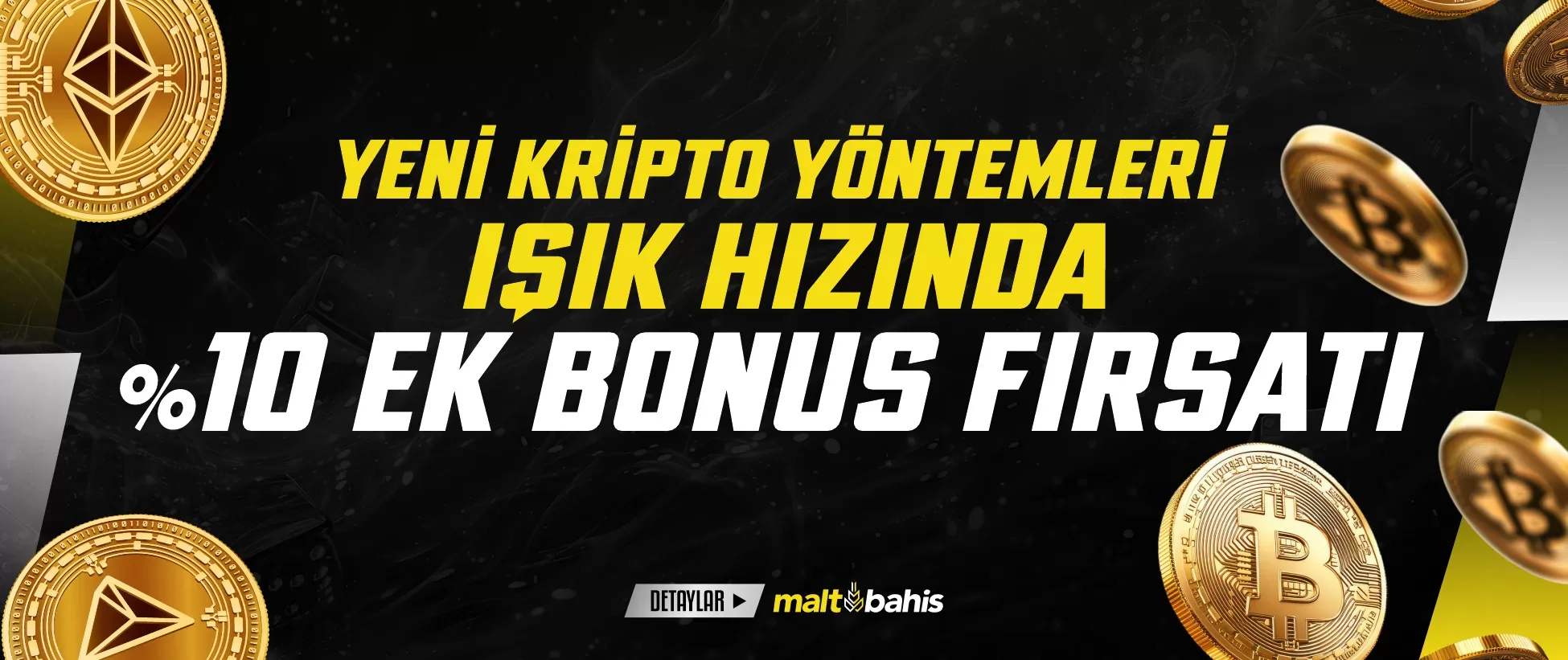 Kripto yatırımlarınıza ek %10 yatırım bonusu