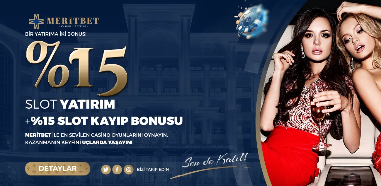 %15 slot yatırım bonusu + %15 discount
