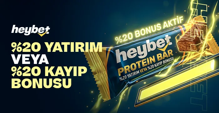 %20 yatırım bonusu veya  % 20 kayıp bonus