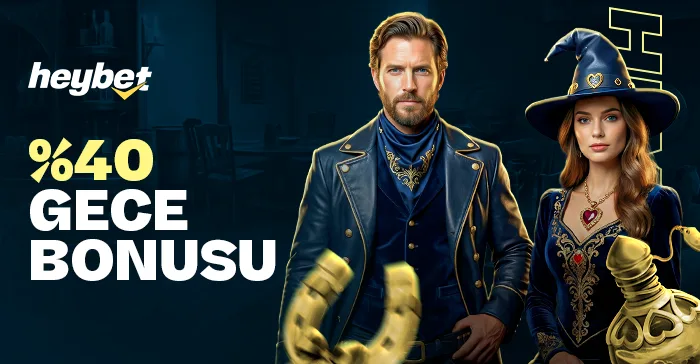 %40 gece kayıp bonus