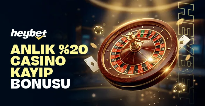%20 anlık casino kayıp bonus