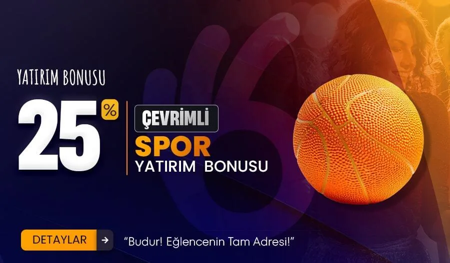 % 25 çevrimli yatırım bonusu