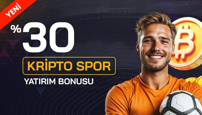 %30 kripto spor yatırım bonusu