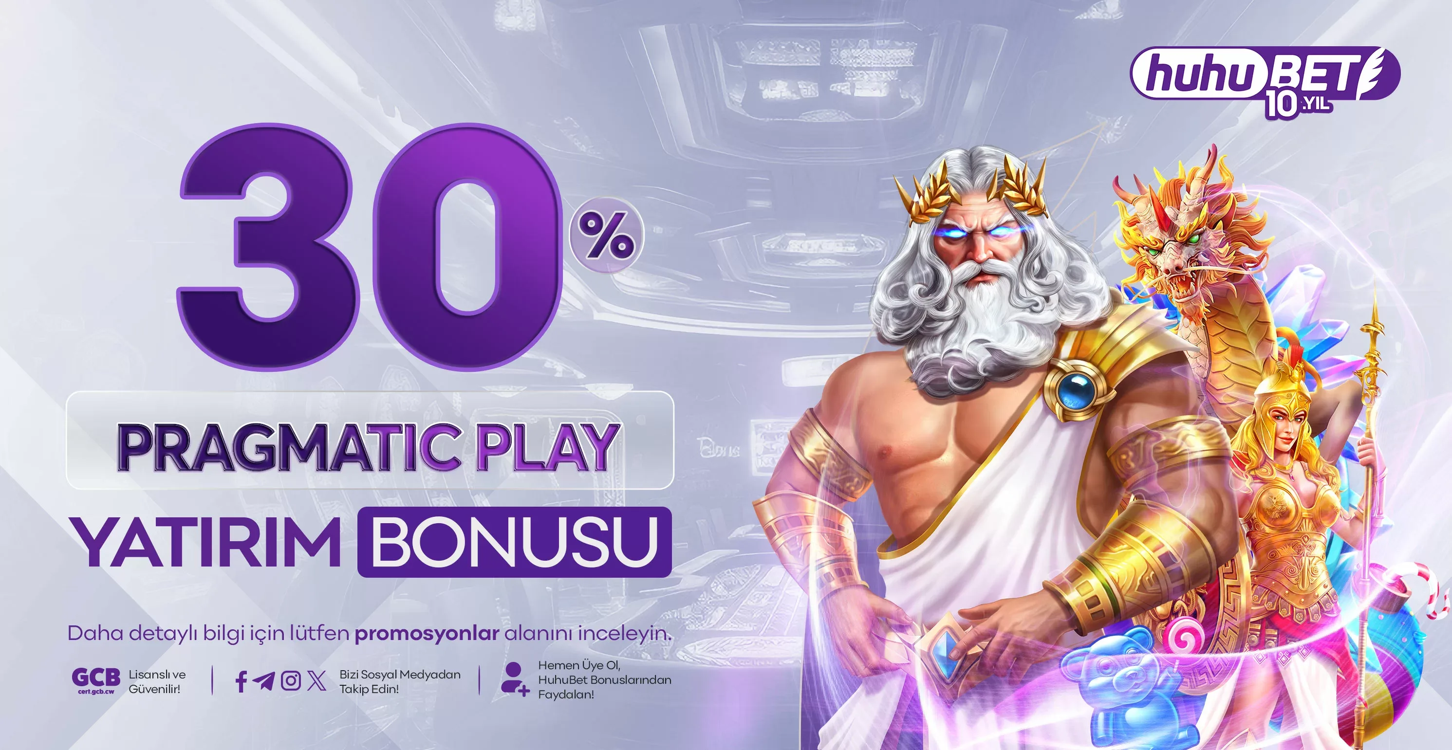Pragmatic heyecanına %30 bonus desteği!