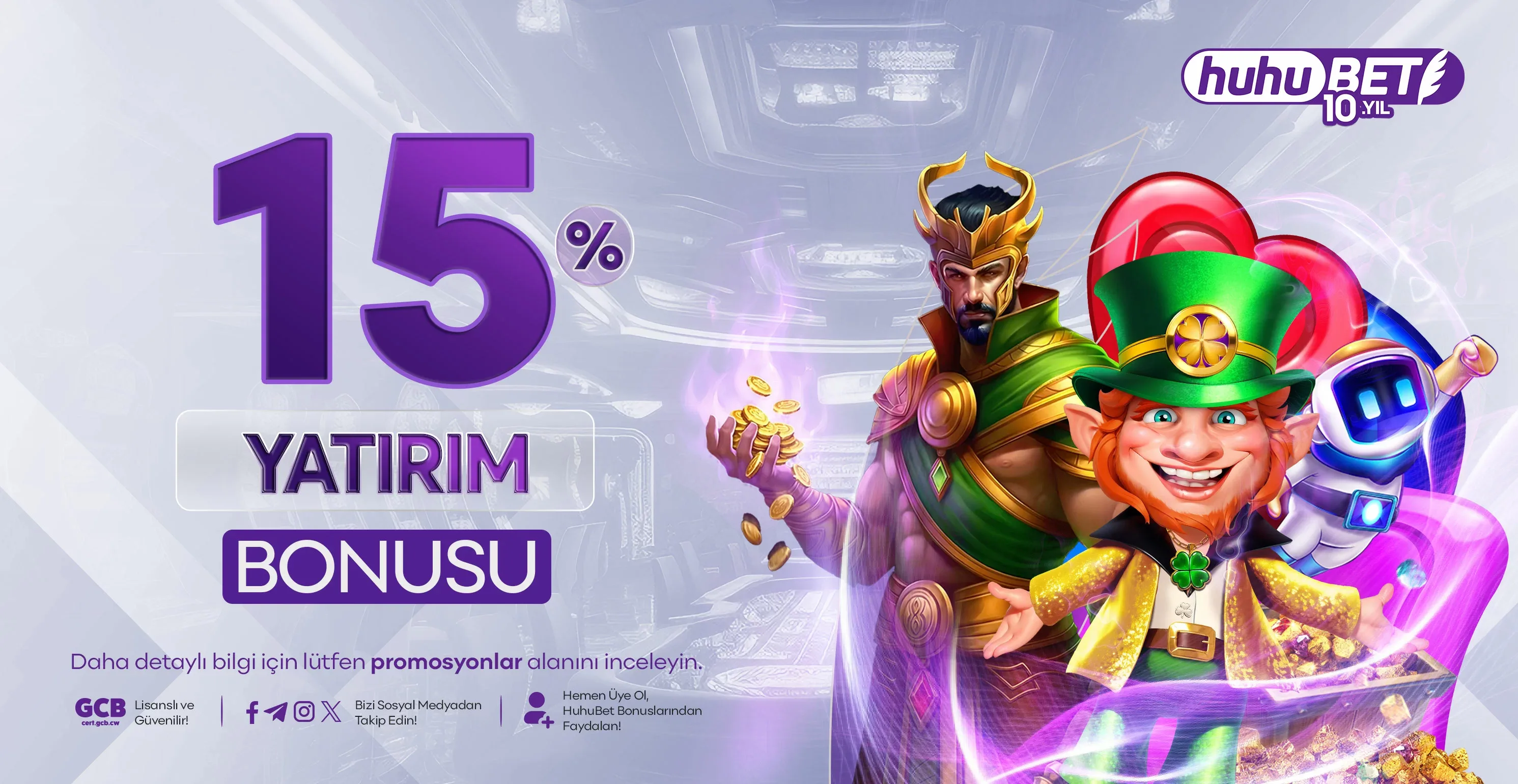 Her yatırıma özel üst limitsiz bonus!