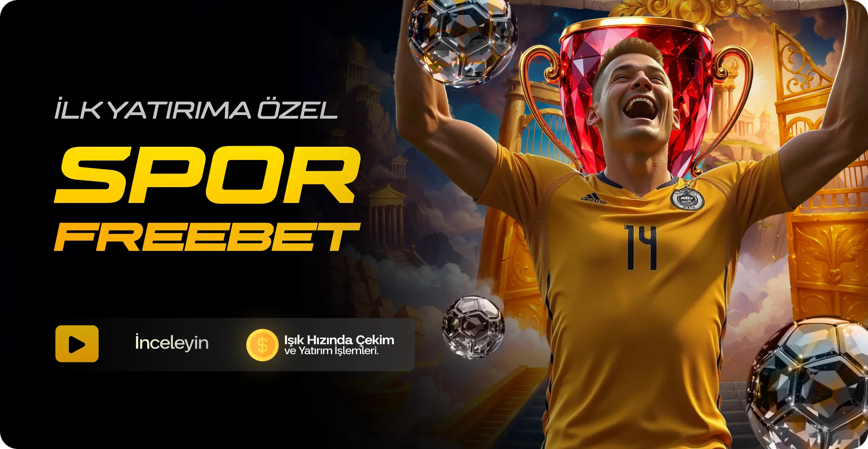 İlk yatırıma özel spor freebet