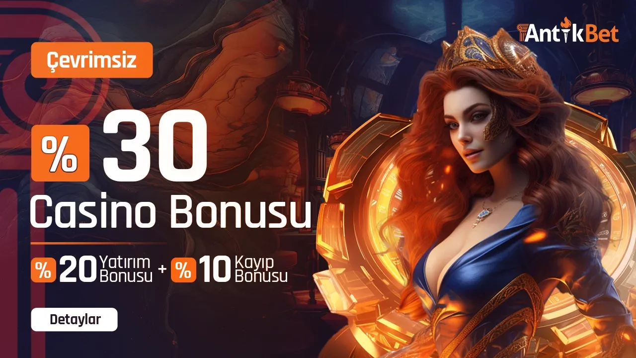 %30 casino yatırım bonusu