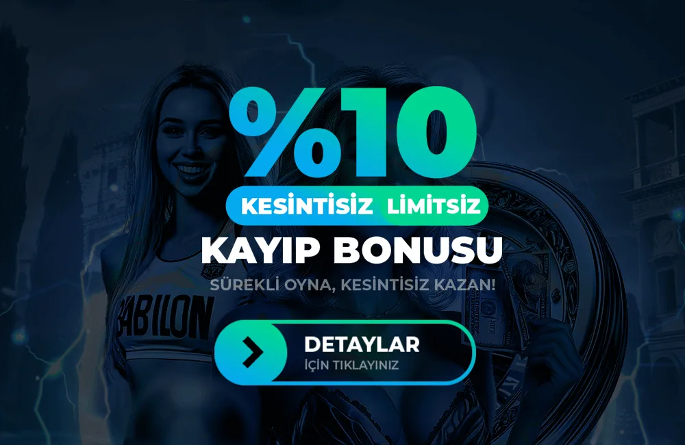 %10 limitsiz kesintisiz kayıp bonusu