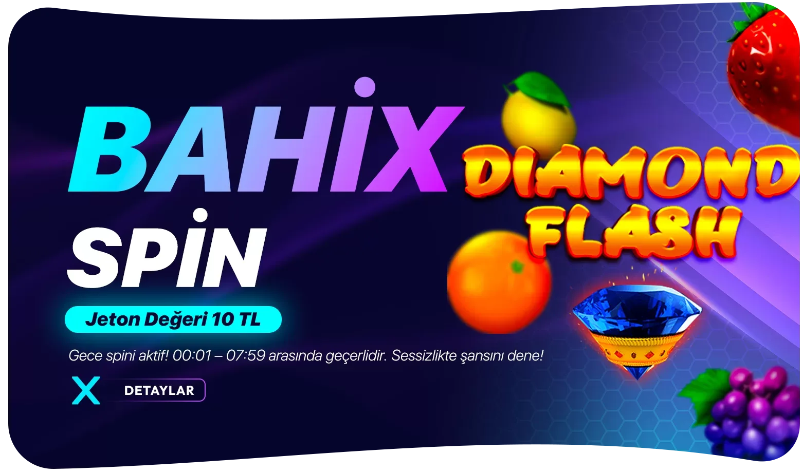 Diamond flash freespin