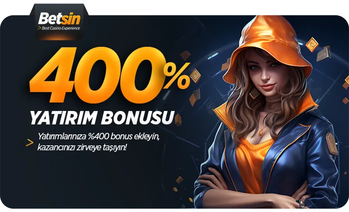 %400 nakit yatırım bonusu