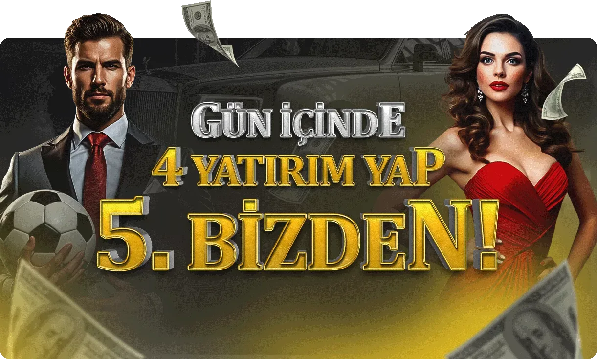 4 yatırım sizden, 5. yatırımınız betwon'dan
