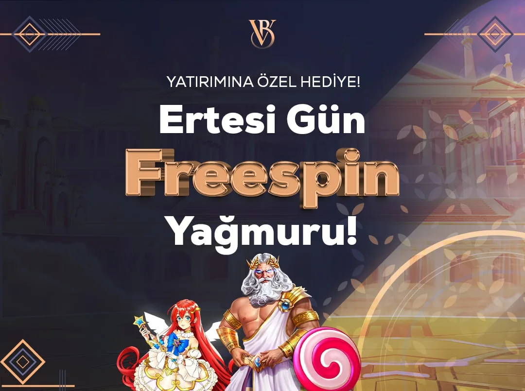Ertesi gün freespın yağmuru!
