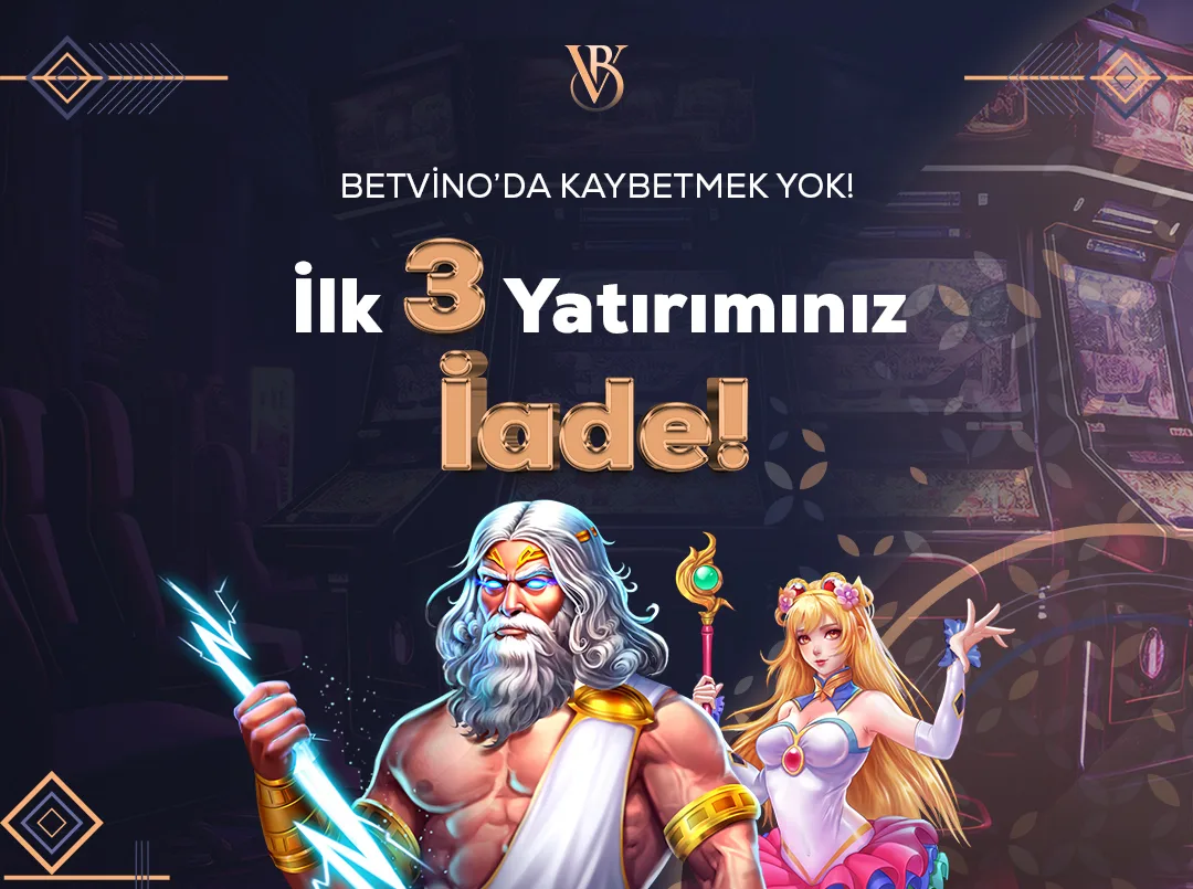 İlk 3 yatırımınız iade!