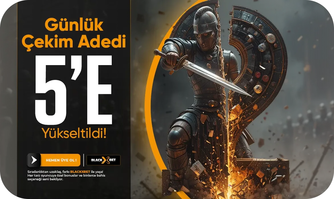 Günde 5 adet çekim hakkı