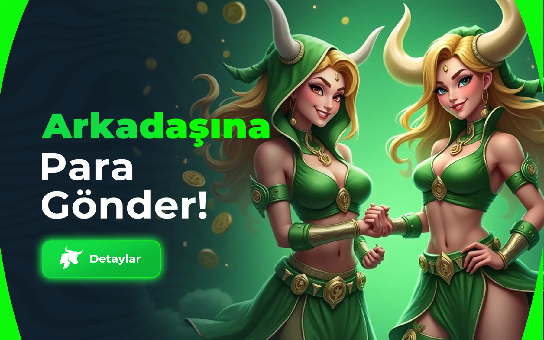 Arkadaşına para gönder